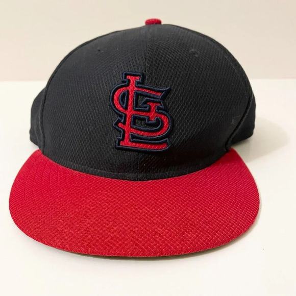 St  Louis Cardinals Hat Men Size 7 1/2 New Era Performance Headwear MLB Cap - Picture 1 of 16